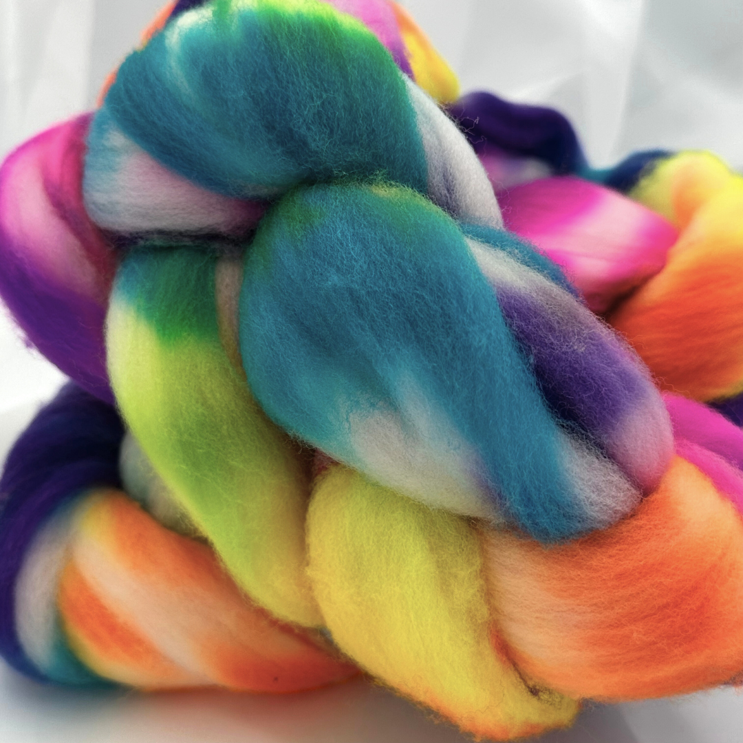 Spinning Fiber - Superwash - Alebrije (Variegated)