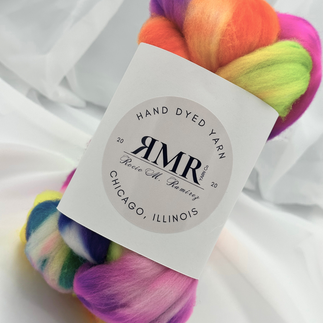 Spinning Fiber - Superwash - Alebrije (Variegated)