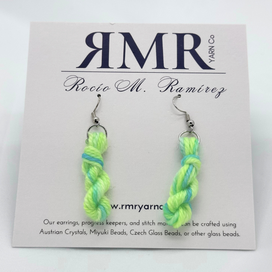 Hank Skein Earrings - Carnaval