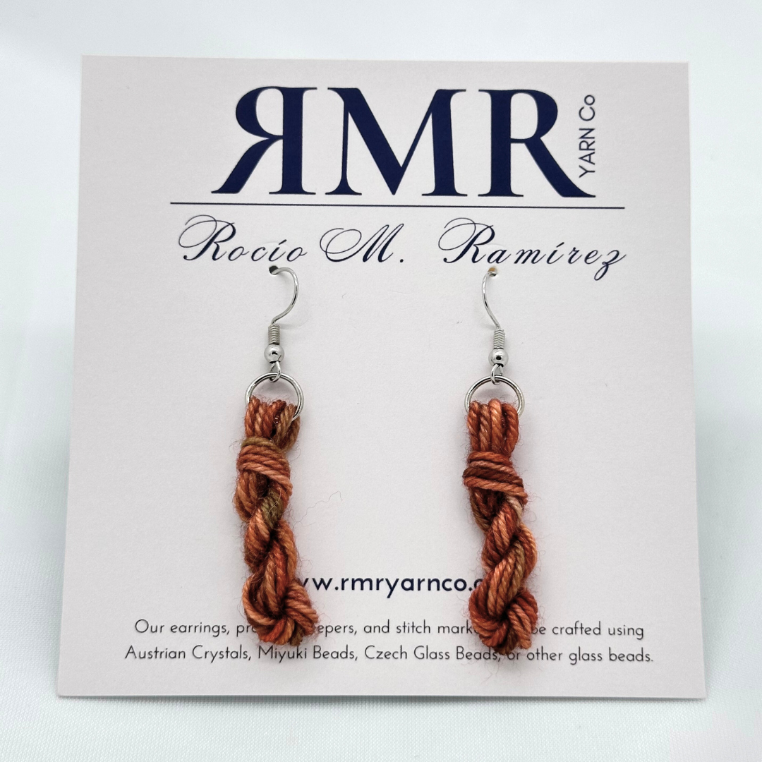 Hank Skein Earrings - Noviembre