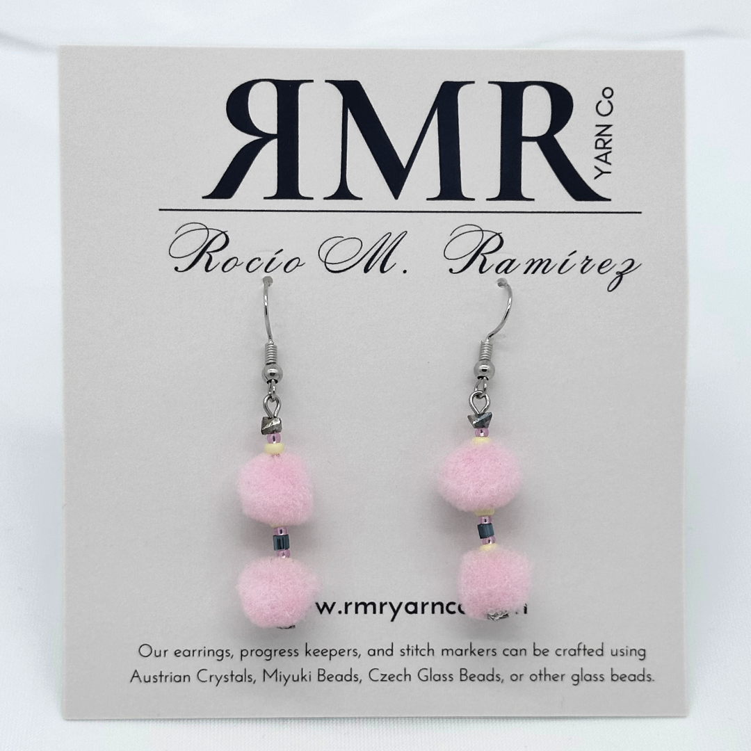 Pom Pom Earrings 001