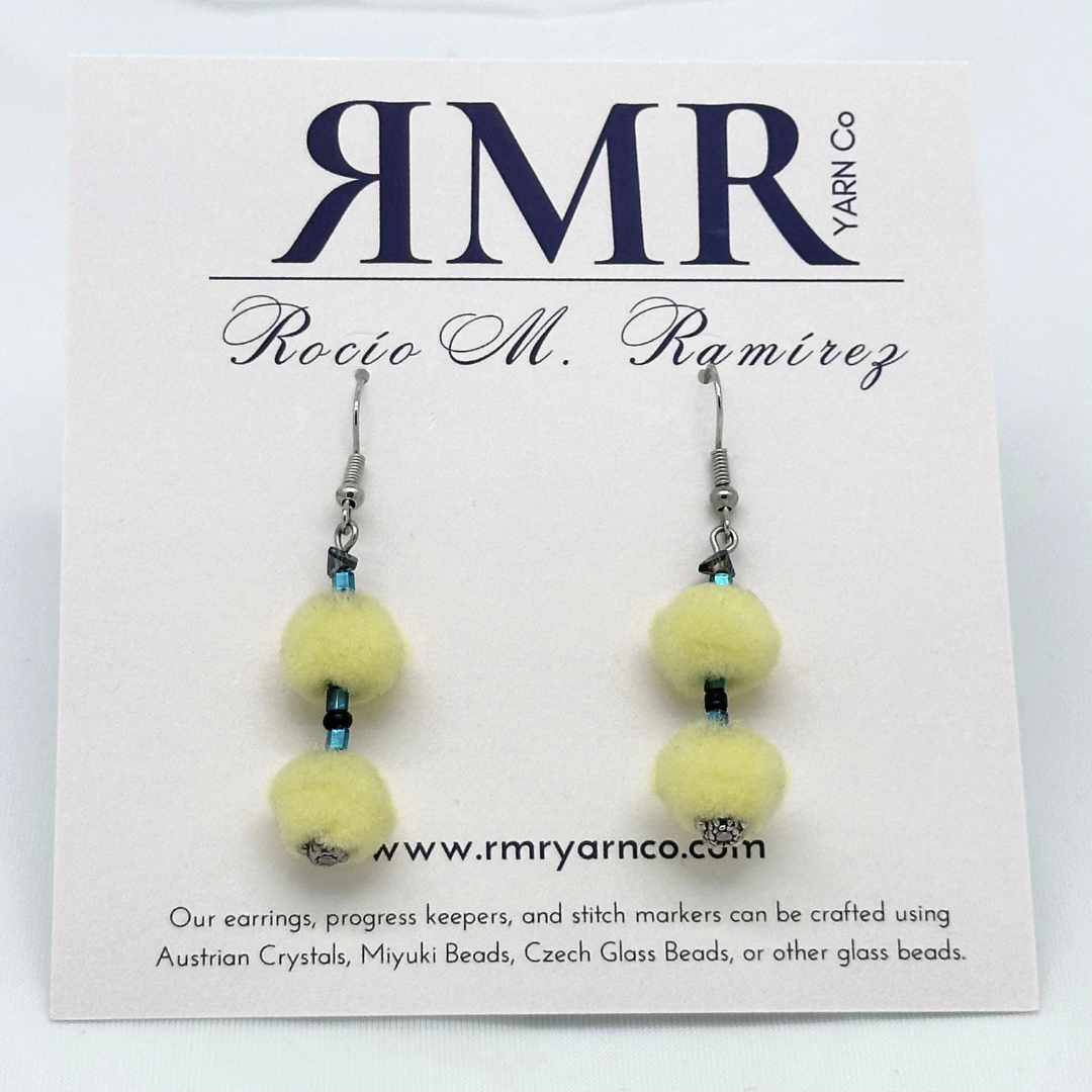 Pom Pom Earrings 002