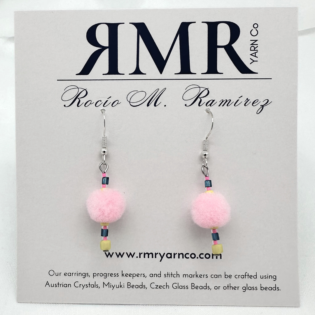 Pom Pom Earrings 006
