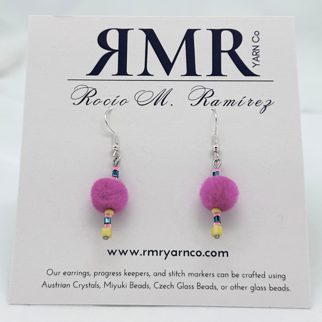 Pom Pom Earrings 007