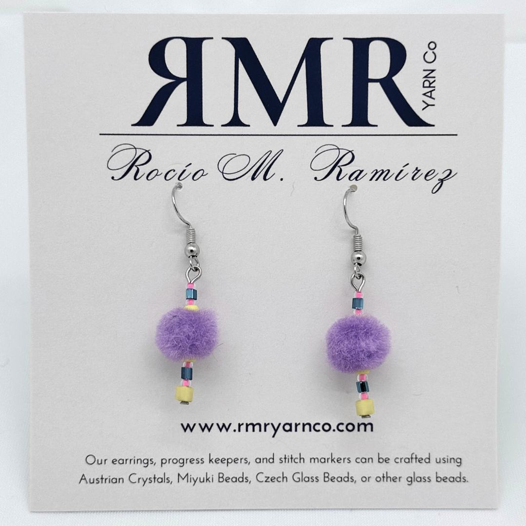 Pom Pom Earrings 008