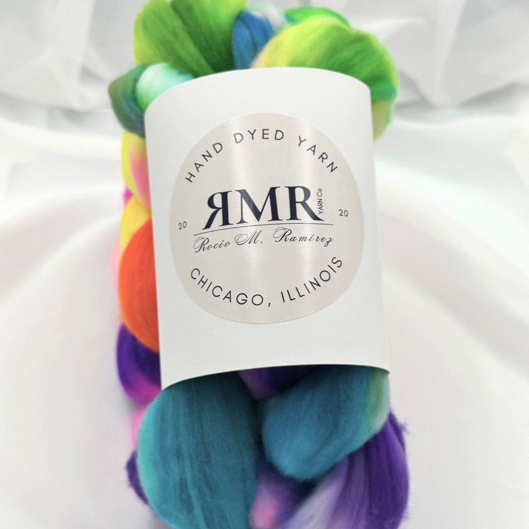 Spinning Fiber - Superwash - Alebrije (Gradient)
