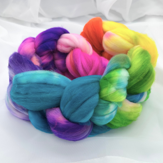 Spinning Fiber - Superwash - Alebrije (Gradient)