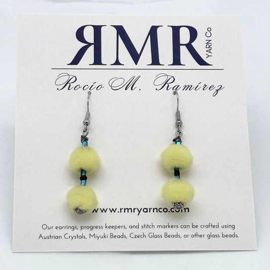 Pom Pom Earrings 002
