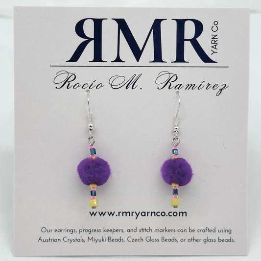 Pom Pom Earrings 005