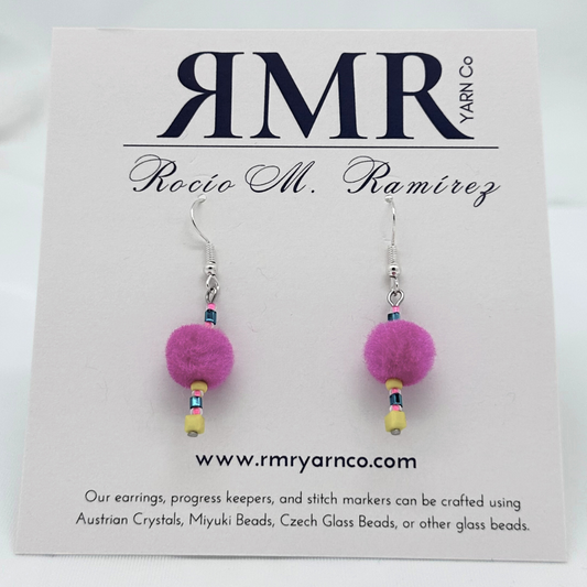 Pom Pom Earrings 007