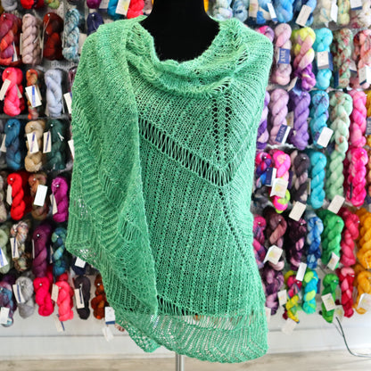 Pre-Order - Suiren Shawl Kit - Knit